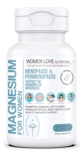 As Mulheres Adoram Nutrição, Magnésio Para Mulheres, Menopau - Imagem 5