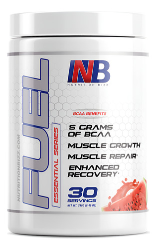 Suplemento Nutritionbizz Fuel 2:1:1 Bcaa Em Pó 5g 30 Porções