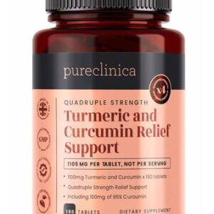 1100 Mg De Açafrão E Curcumina X 180 Comprimidos - 6 Meses D