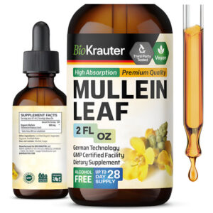 Verbasco Bio Krauter Para Limpeza De Pulmões 60ml