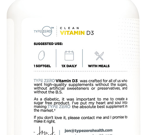 Vitamina D3 Tipo Zero 2000 Ui - 240 Cápsulas Gelatinosas Sem