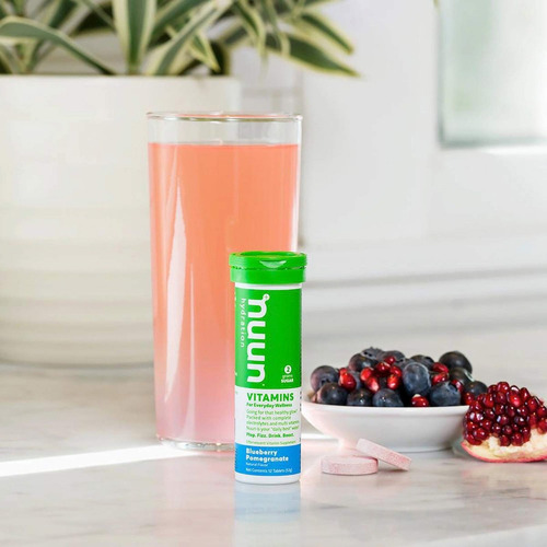 Suplemento Hidratante Nuun: Mirtilo E Romã - Imagem 2