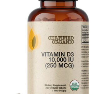 Futurebiotics Vitamina D3 10.000 Ui Para Ossos E Músculos