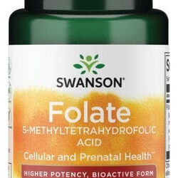 Swanson Folato 1.360mcg 30 Vegano