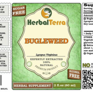 Herbal Terra Llc Glicerita De Lycopus Virginicus Orgânica