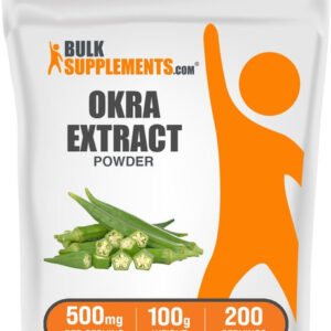 Extrato De Quiabo Em Pó Bulksupplements - Suplemento