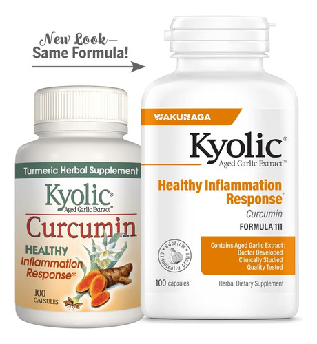 Suplemento Kyolic Aged Alho Extract Formula 111 100 Cápsulas - Imagem 5
