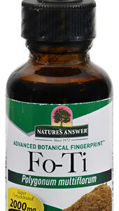 Nature&quots Answer Fo-ti Root Com Álcool Orgânico 30ml