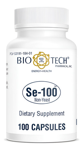 Bio-tech Pharmacal Biotech Pharmacal - Se-100 - 100 Cápsulas