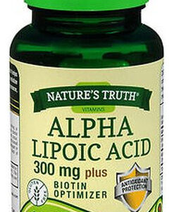 Suplemento Nature&quots Truth Ácido Alfa Lipóico + Biotina 60 Cá