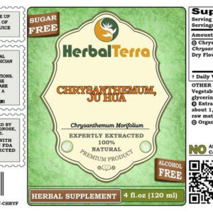 Herbal Terra Llc Glicerita De Crisântemo Orgânico 120 Ml