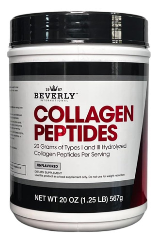 Pó De Proteína De Peptídeos De Colágeno Da Beverly Internati - Imagem 9