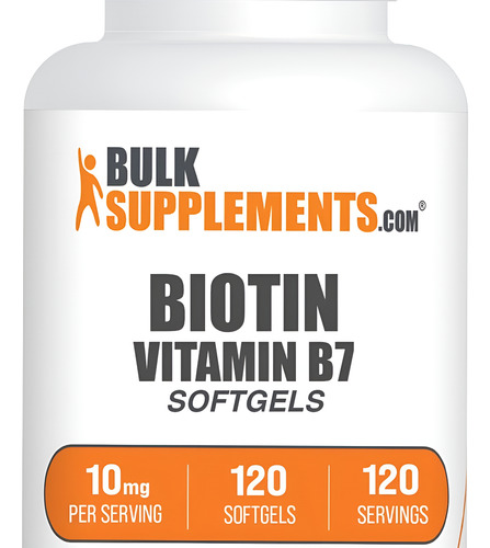 Bulksupplements Biotina 10000mcg - Suplemento Para Cabelo E - Imagem 7