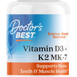 Doctor&quots Best Vitamina D3 5000 Ui + K2 Mk-7, 180 Cápsulas