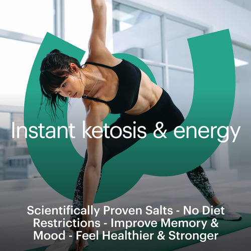 Wellthy Keto Power Com Sais Bhb Para Cetose Instantânea E En - Imagem 8