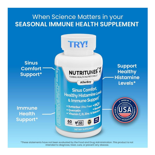 Nutritunes Allerezy: Equilibra Níveis De Histamina - Imagem 12