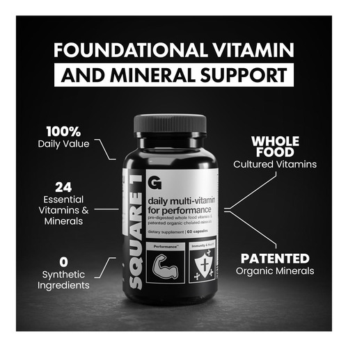 Suplemento Multivitamínico Mineral Para Potencializar Ganhos - Imagem 2