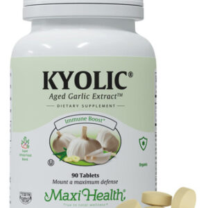 Suplemento Maxi Health Kyolic Organic Alho 90 Comprimidos