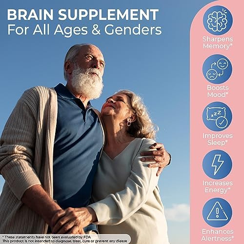 Suplementos Cerebrais Para Memória E Foco, Suporte Nootrópic - Imagem 15