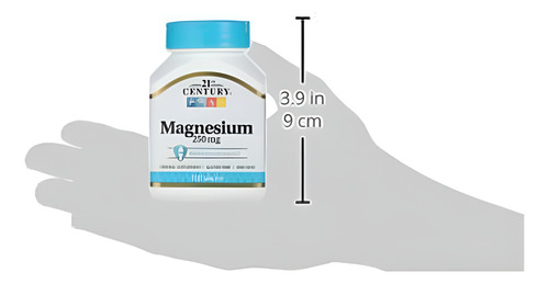 Magnésio Do Século 21 250 Mg, 110 Comprimidos