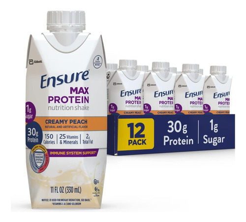 Batido Líquido Ensure Max Protein Nutrition, Com 30g De Prot - Imagem 12