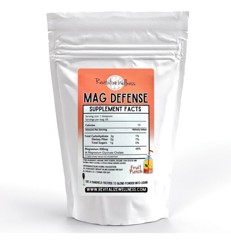 Revitalize Wellness Mag Defense | Dose Ortomolecular De Magn
