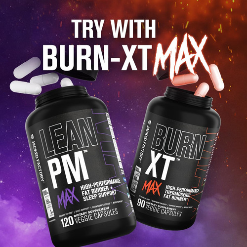 Suplemento De Perda De Peso Jacked Factory Lean Pm Max 120 C - Imagem 6