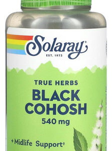 Solaray Black Cohosh 540 Mg, 100 Cápsulas Vegetarianas