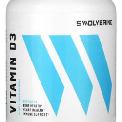 Vitamina D3 Swolverine Para Ossos E Músculos