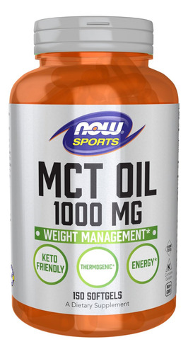 Óleo Mct Now Foods 1.000 Mg, 150 Cápsulas - Imagem 4