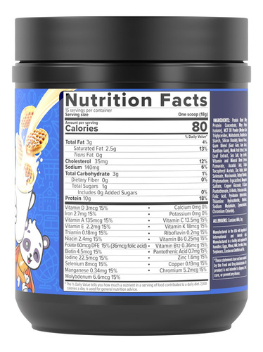 Innosupps Power Up Protein Para Crianças Wow Waffle Sabor: D - Imagem 4
