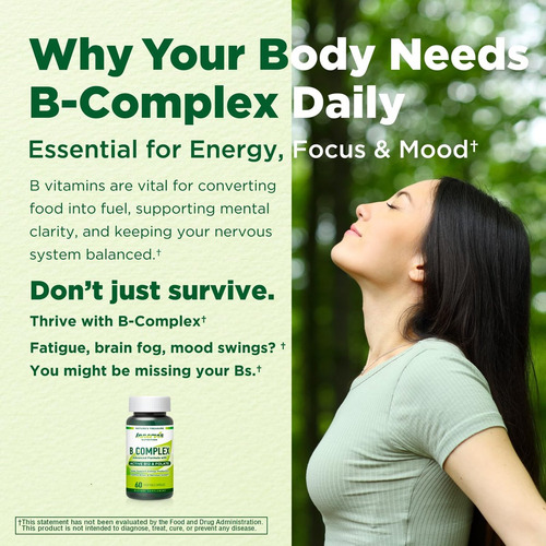 Innervisnutrition Complexo B Avançado Com B12 Ativo - 60 - Imagem 6