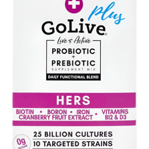Probiótico Feminino Golive: Pó Sem Açúcar, 25b Ufc