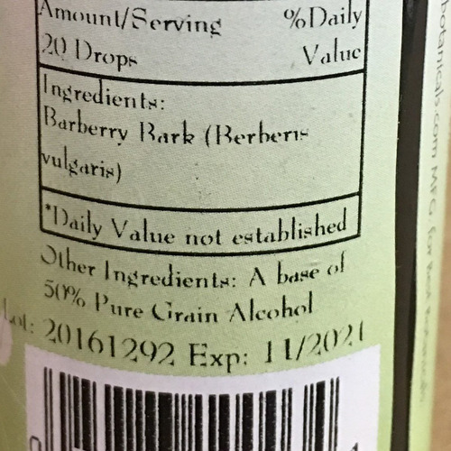Extrato De Casca De Bérberis Botanicals 1 Oz. - Imagem 4