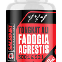 Suplementos Salbinet Fadogia Agrestis 2400mg E Tongkat Ali 1