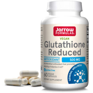 Suplemento Jarrow Formulas Glutationa Reduzida 500 Mg 60 Cáp