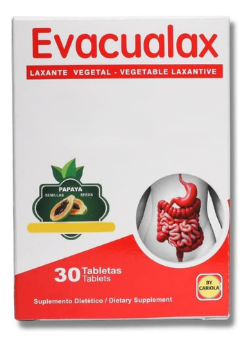 Suplemento De Comprimidos Evacualax Vegetal Laxagagem 100% - Imagem 10