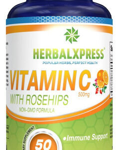 Herbalxpress Llc Herbalxpress Vitamina C 500mg E Rosa