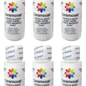 Pa Special Assortments Delta Ceramcoat 2oz Magnolia White