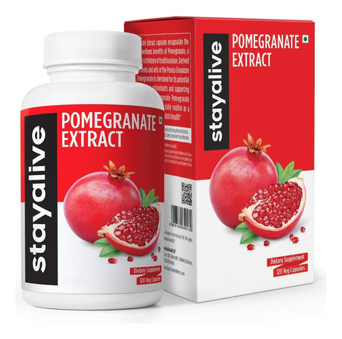 Cápsulas De Extrato De Romã Permanentes 400mg, 20: 1 Super E - Imagem 7