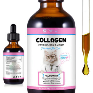 Gotas De Colágeno Vortexonix Para Gatos - 60ml