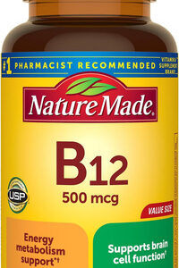 Vitamina B-12 Marca Nature Made, 500 Mcg, 200 Comprimidos