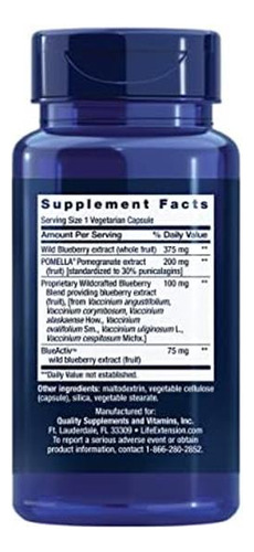 Life Extension Extrato De Mirtilo E Suplemento Antioxidante - Imagem 8