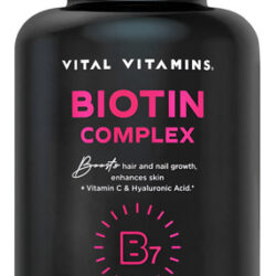 Complexo De Biotina Vital Vitamins Com Ácido Hialurônico -