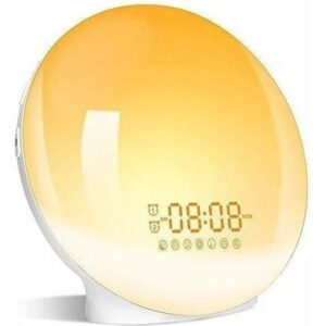 Alarme Do Nascer Do Sol E Luz Da Noite Da Luz Da Noite