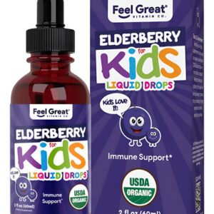 Líquido De Sabugueiro Feel Great Vitamin Company Para Crianç