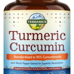 Suplemento Terranics Curcuma Curcumina 1800mg Com Pimenta Pr
