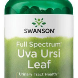 Full Spectrum Uva Ursi Leaf 450 Mg 100 Cápsulas Da Swanson V