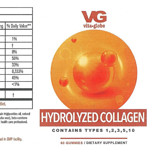 Gomas De Colágeno Vita Globe 200 Mg, 60 - Imagem 4