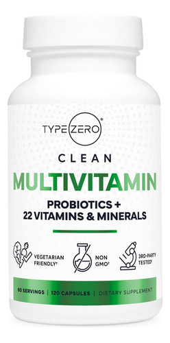 Cápsulas Multivitamínicas Zero, 1300 Mg, 120 Cápsulas - Imagem 6